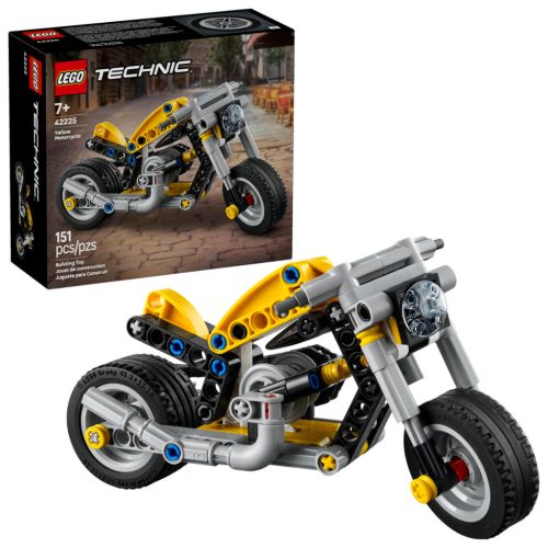 LEGO® Technic - Sárga motorkerékpár (42225)