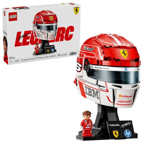 LEGO® Editions - Scuderia Ferrari HP Charles Leclerc sisakja (43014)
