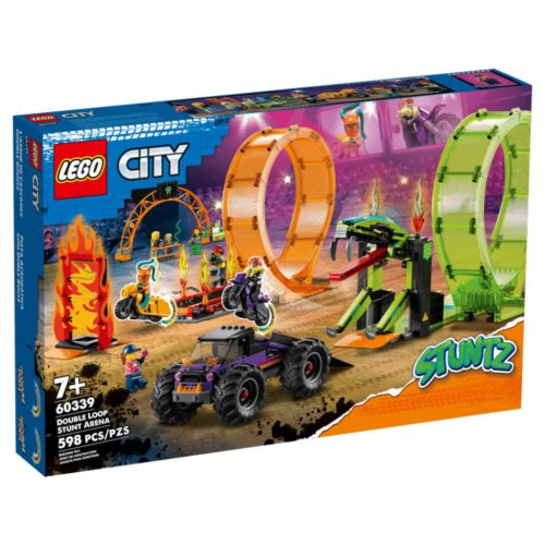 LEGO® City Stuntz - Kaszkadőr aréna dupla hurokkal (60339)