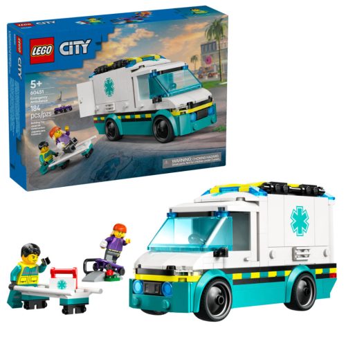 LEGO® City - Sürgősségi mentőautó (60451)