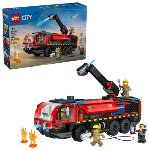 LEGO® City - Repülőtéri tűzoltóautó (60499)