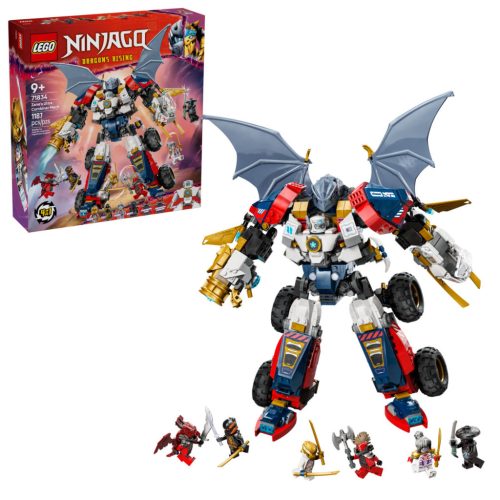 LEGO® NINJAGO® - Zane kombinálható ultra robotja (71834)