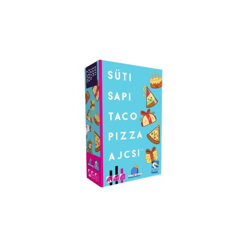 Süti, sapi, taco, pizza, ajcsi